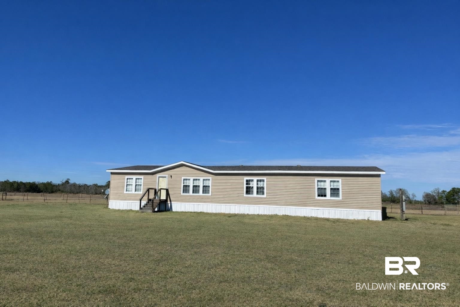1064 Old Fannie Road Flomaton, AL 36441 - Photo 1 of 17 Manufactured / mobile home featuring entry steps