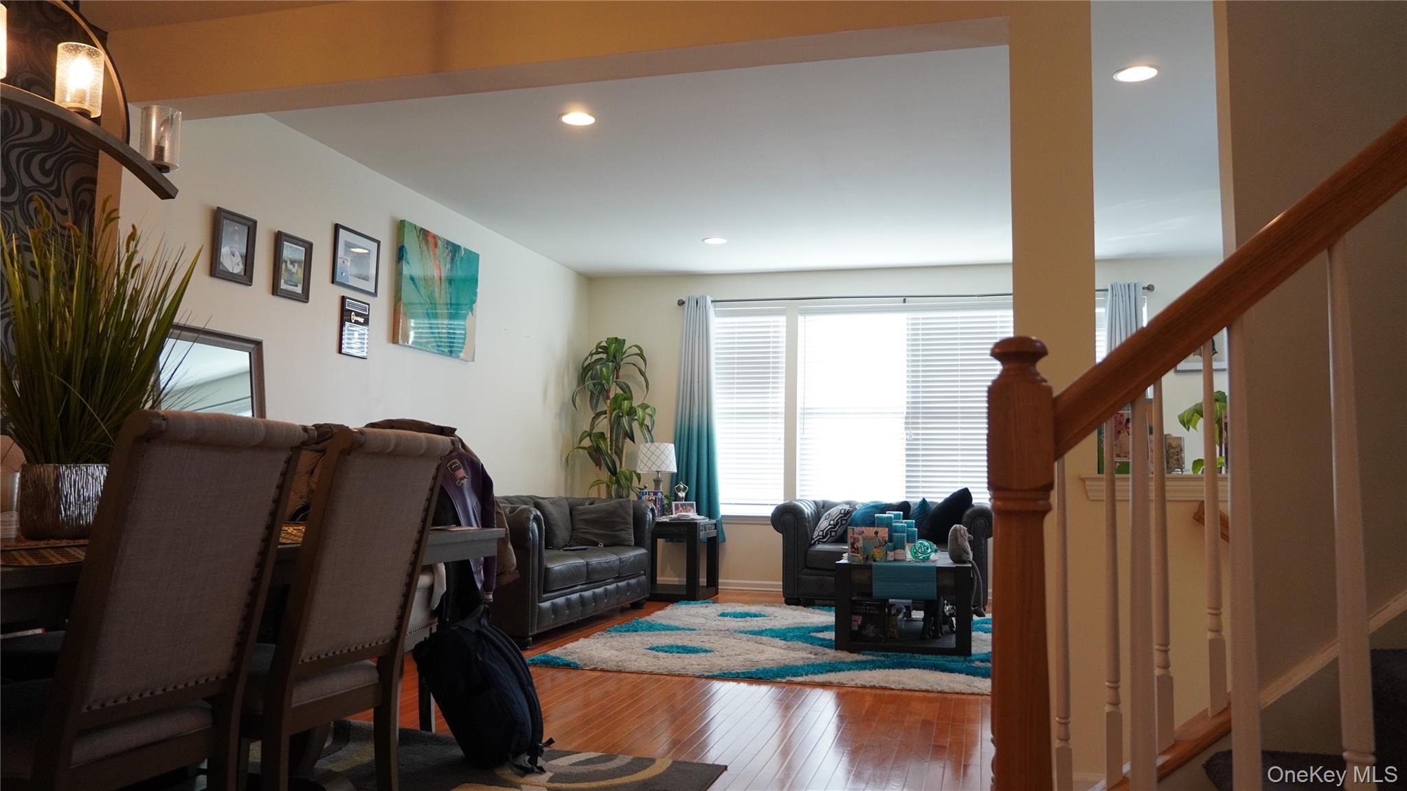 1402 Hawthorn Way New Windsor, NY 12553 - Photo 8 of 25 a living room with furniture window and a flat screen tv