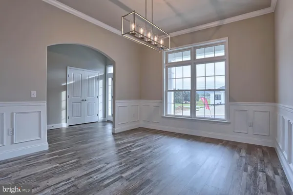 a view of livingroom with hardwood floor and window