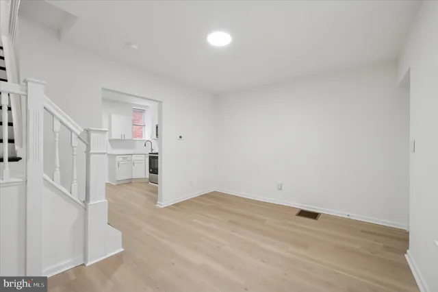 wooden floor in an empty room