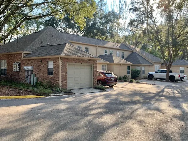 a view of a house with a patio