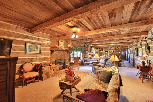 a outdoor space with patio lots of furniture