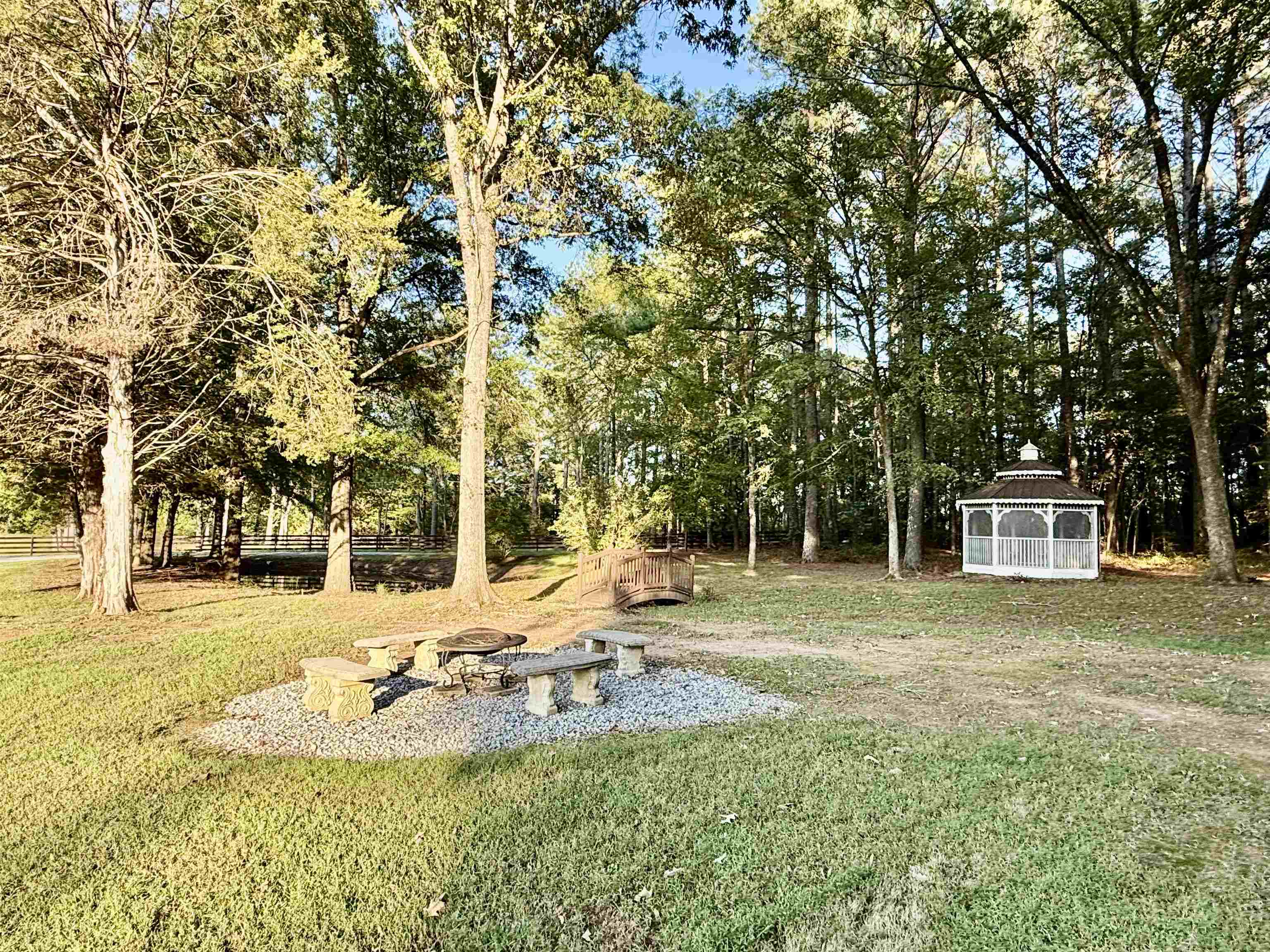 705 Old Solomon Mill Road Somerville, TN 38068 - Photo 31 of 40 a view of a yard with a house