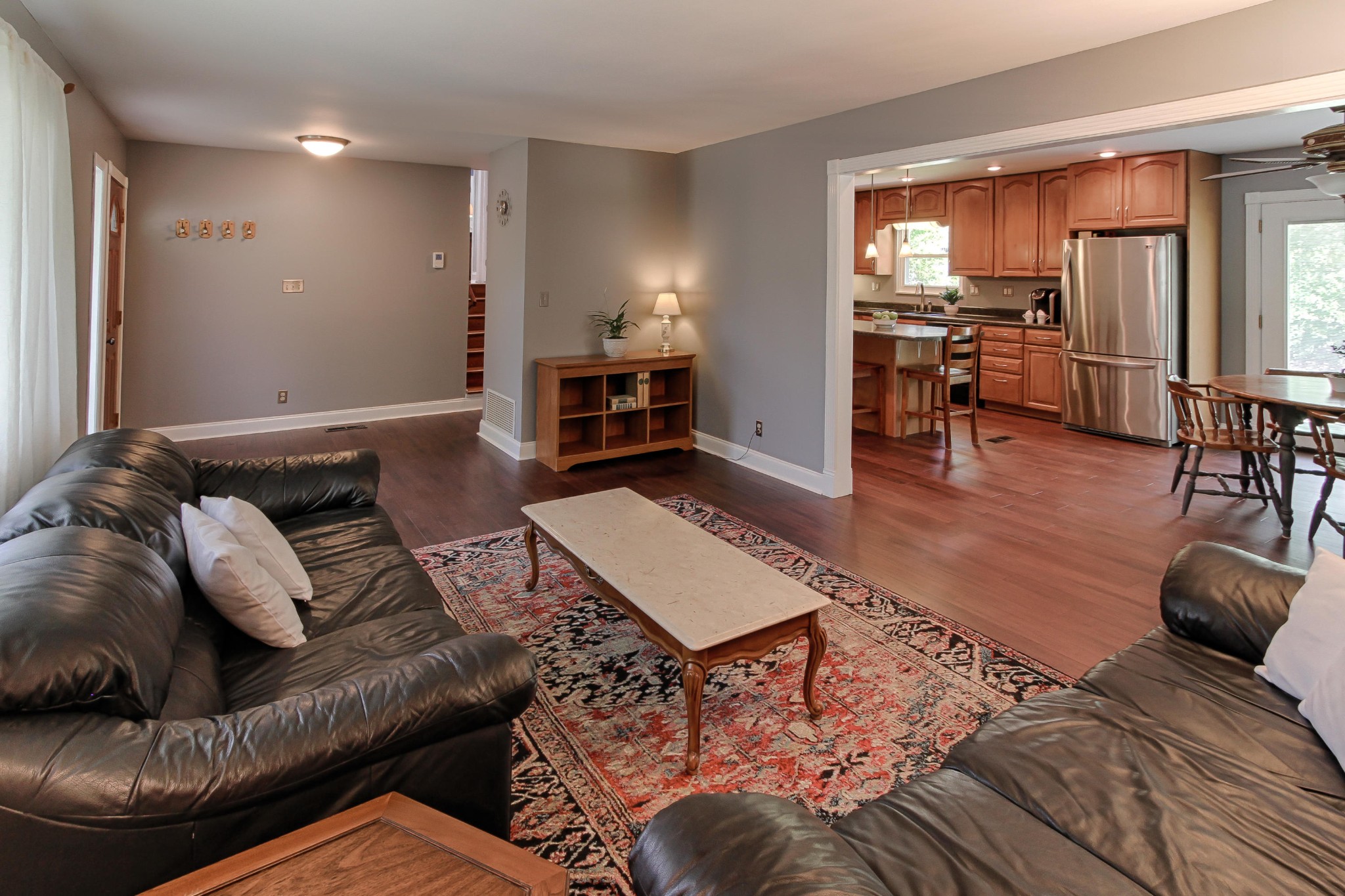 128 Culver Road Oak Ridge, TN 37830 - Photo 6 of 14 a living room with furniture and wooden floor