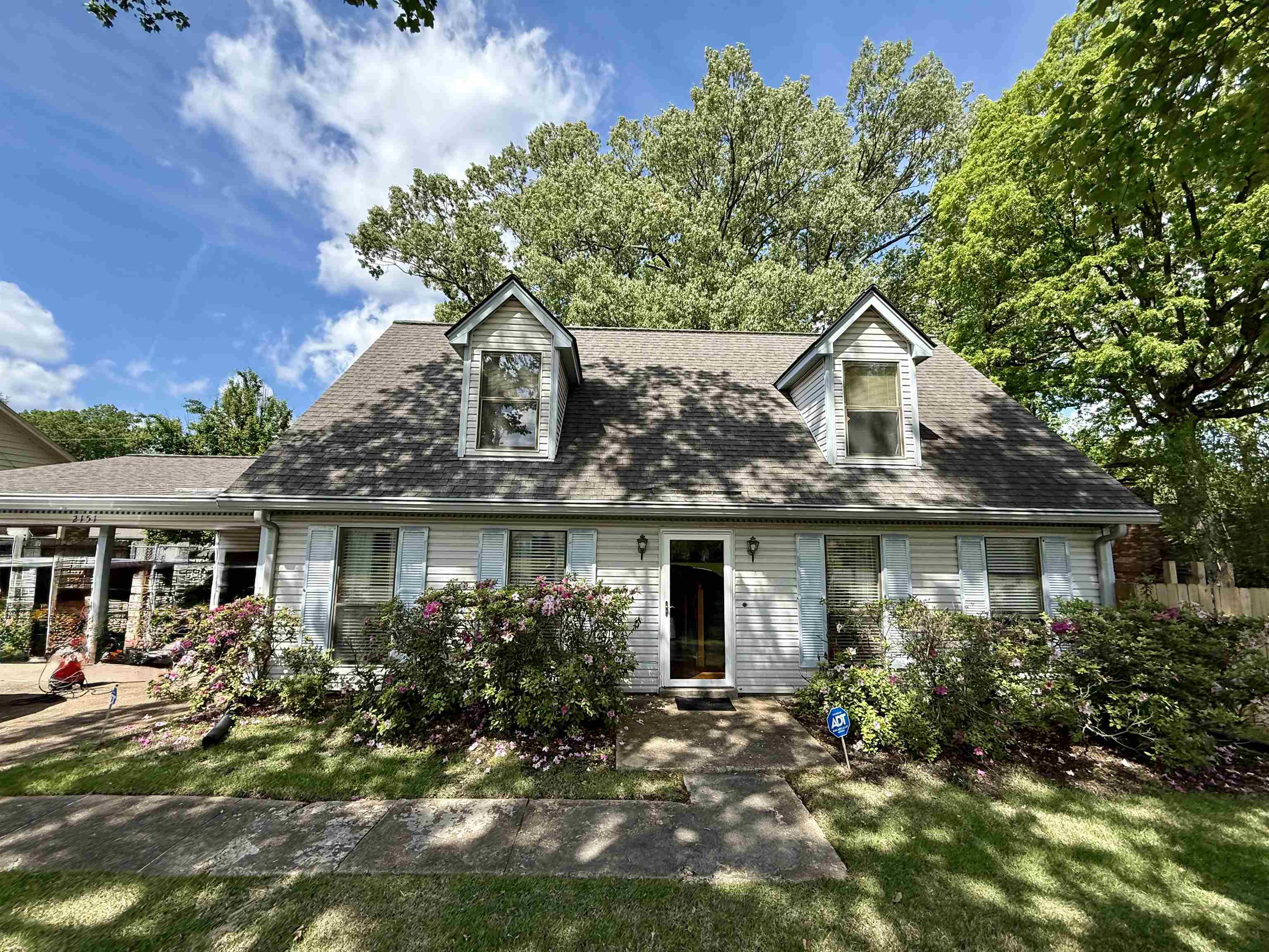 2151 Bartlett Road Memphis, TN 38134 - Photo 27 of 27 Cape cod house with a patio and roof with shingles