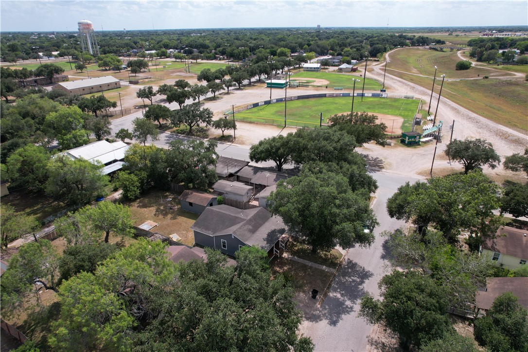 702 Jefferson Street Alice, TX 78332 - Photo 35 of 38 an aerial view of residential houses with outdoor space and river