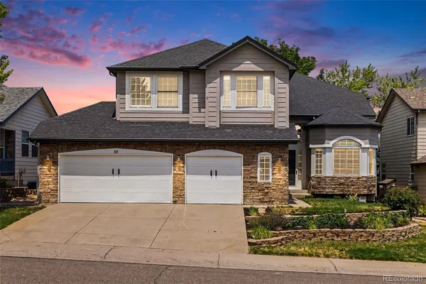 $834,900 | 59 Burgundy Drive, Highlands Ranch, CO 80126
