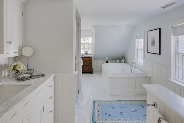 55 Willow Street Dover, MA 02030 - Photo 20 of 22 a bathroom with a sink toilet and shower