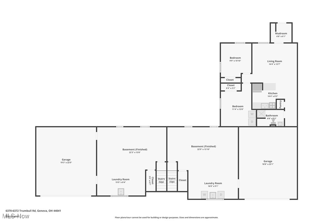 6370 Trumbull Road Geneva, OH 44041 - Photo 49 of 50 View of floor plan / room layout