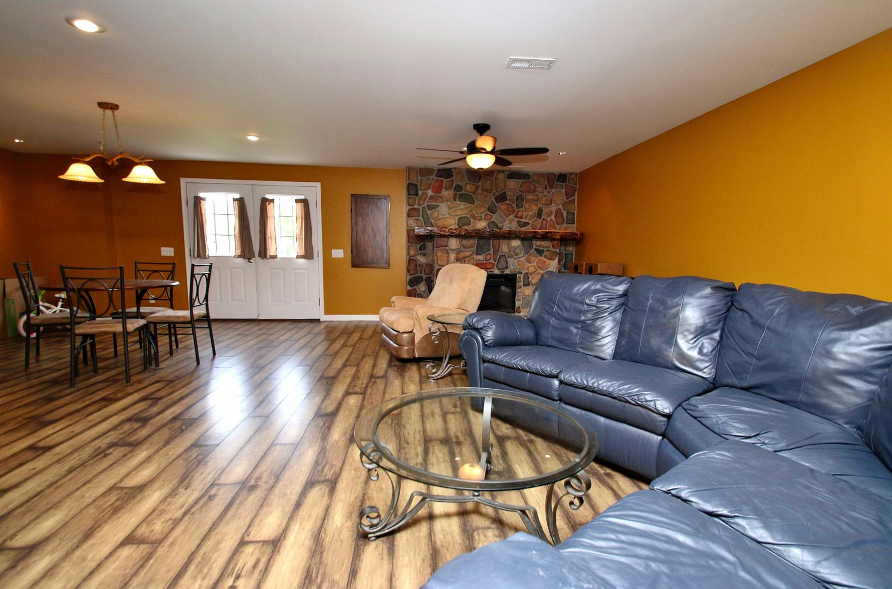 2003 Diamond Hill Road Moneta, VA 24121 - Photo 21 of 34 Large Basement Family Room