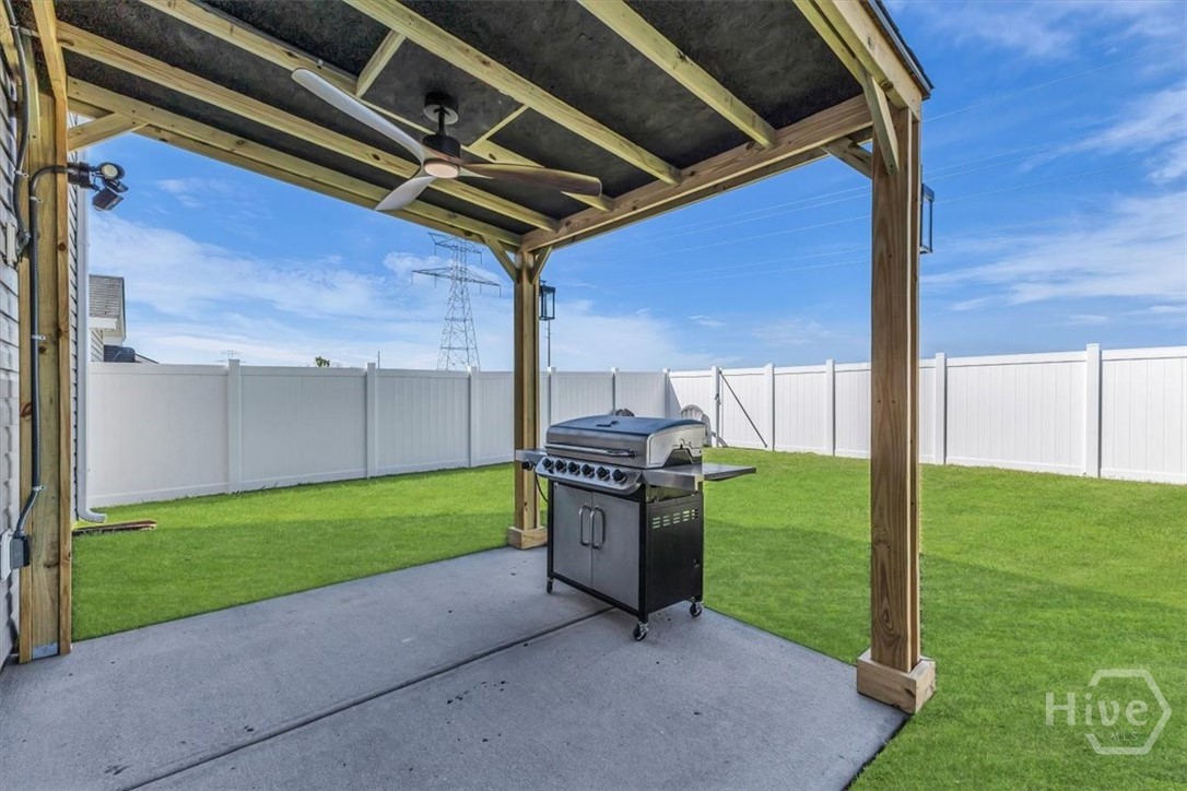 36 Hasty Point Road Port Wentworth, GA 31407 - Photo 57 of 70 REAR COVERERD PORCH