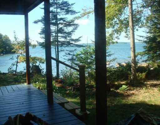 E21 B Bustins Island Shore Road Freeport, ME 04032 - Photo 8 of 20 Patio/Deck. The view from the porch...