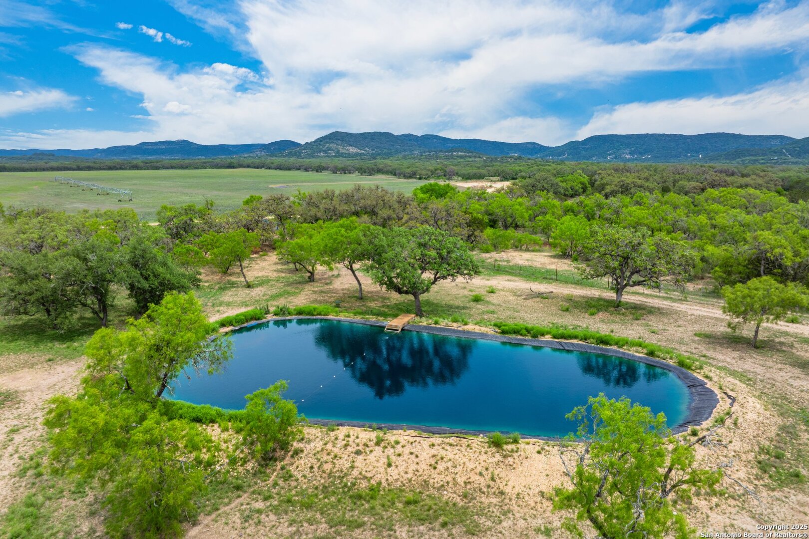 1065 B & R Utopia, TX 78884 - Photo 5 of 28 a view of lake with mountain