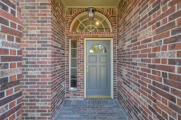 a view of a brick wall