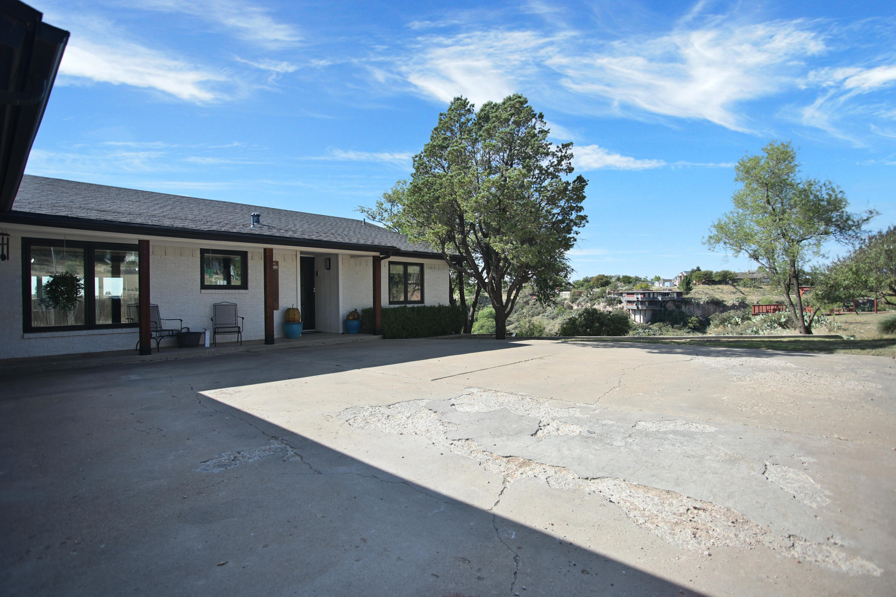 25 East Canyonview Drive Ransom Canyon, TX 79366 - Photo 55 of 58 front view of house with a yard