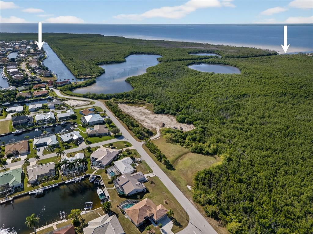 2855 Deborah Drive Punta Gorda, FL 33950 - Photo 35 of 41 an aerial view of ocean
