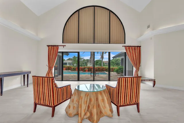 a view of a living room