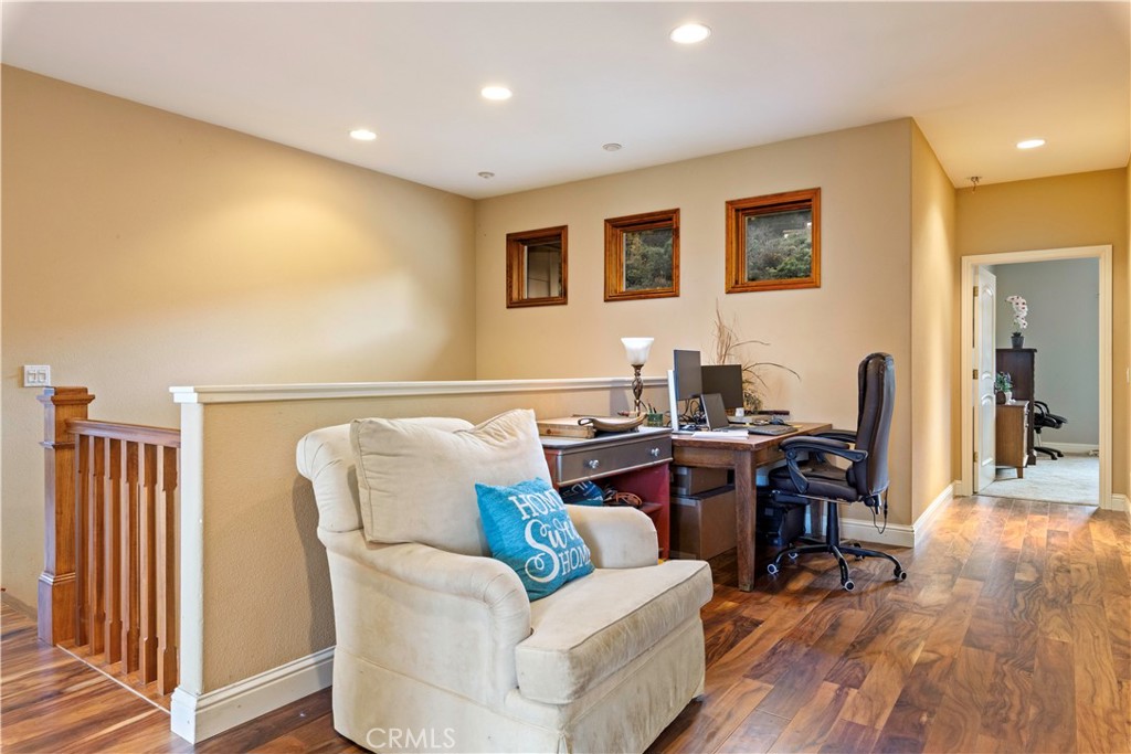 8664 Seigler Springs Road Kelseyville, CA 95451 - Photo 27 of 75 a living room with furniture and wooden floor