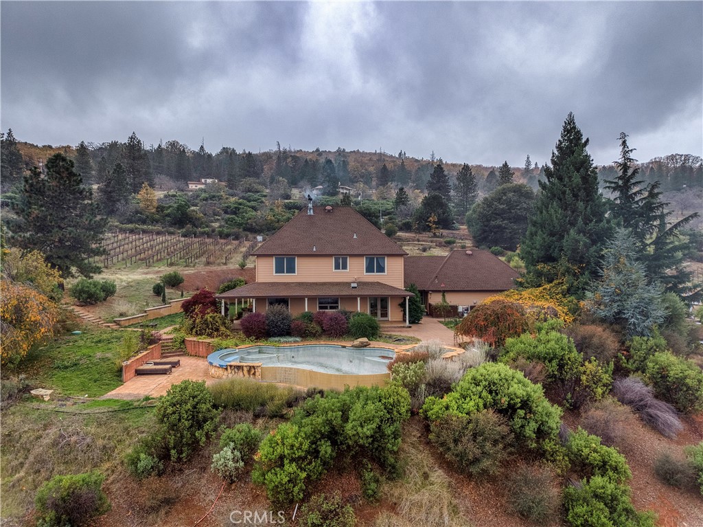 8664 Seigler Springs Road Kelseyville, CA 95451 - Photo 47 of 75 an aerial view of a house