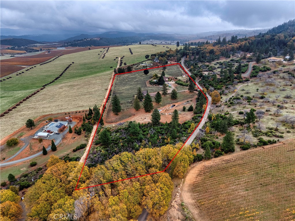 8664 Seigler Springs Road Kelseyville, CA 95451 - Photo 56 of 75 an aerial view of residential houses with outdoor space
