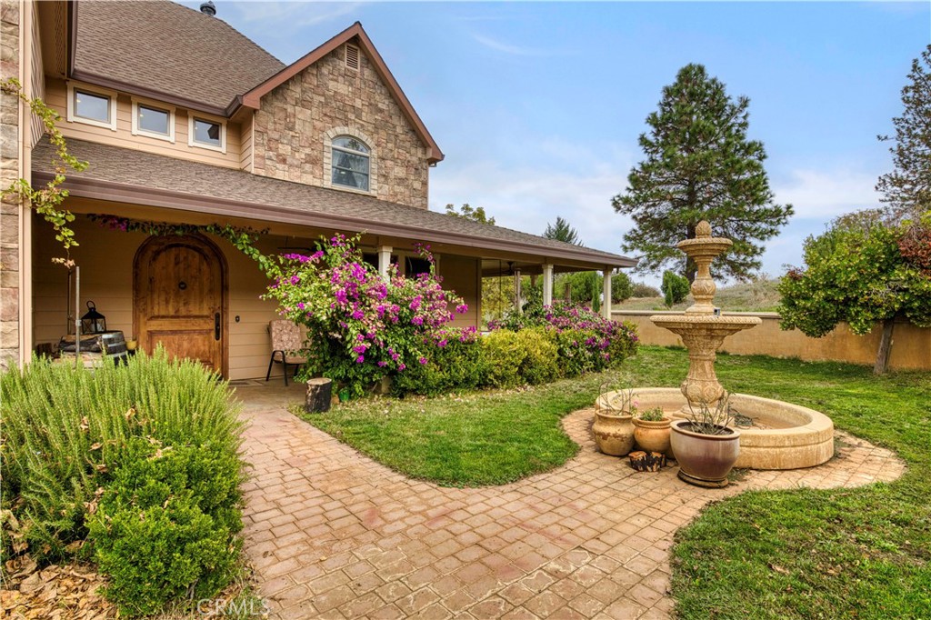 8664 Seigler Springs Road Kelseyville, CA 95451 - Photo 62 of 75 a front view of a house with garden
