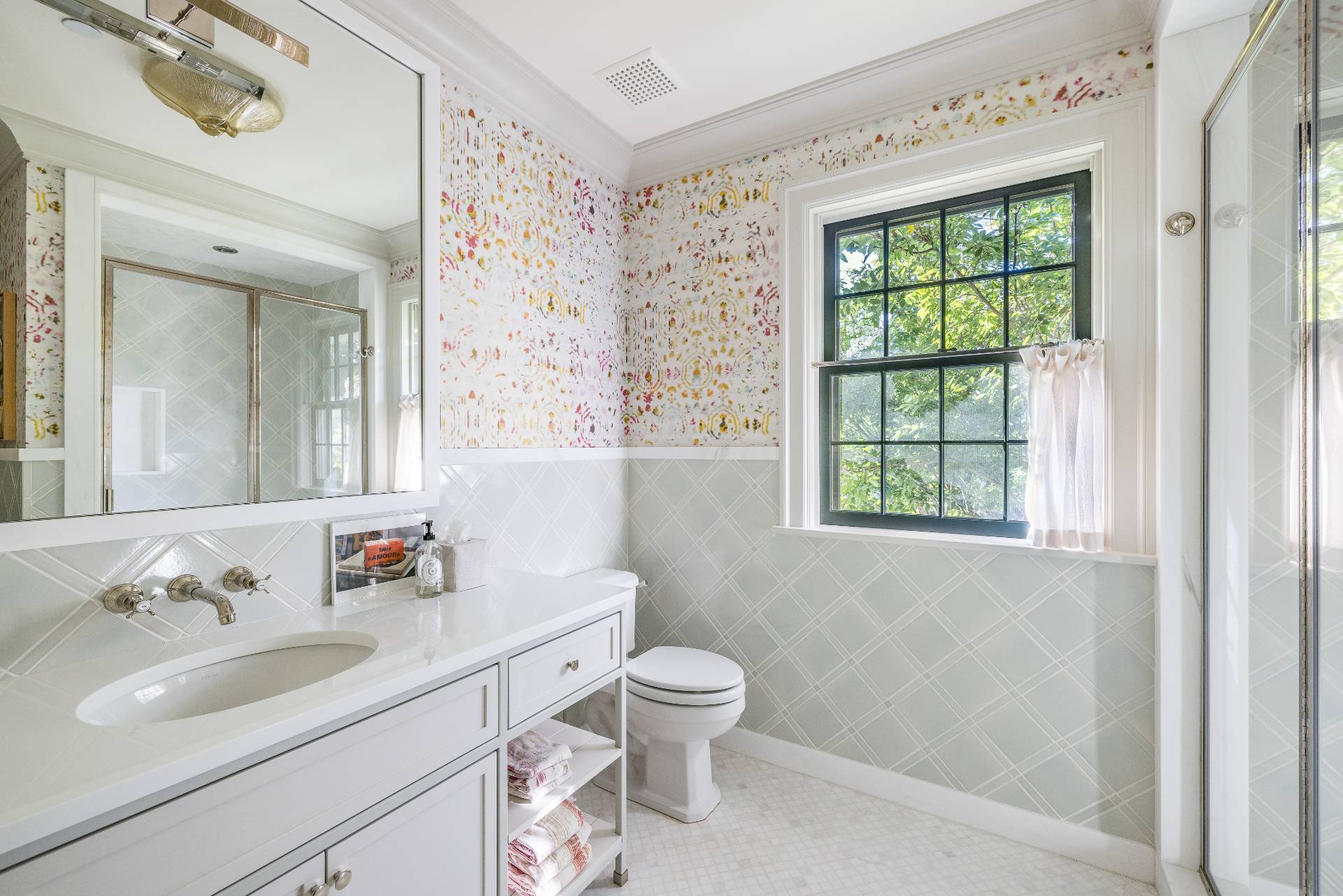 43 Lee Avenue East Hampton, NY 11937 - Photo 42 of 49 a bathroom with a sink toilet tub and shower