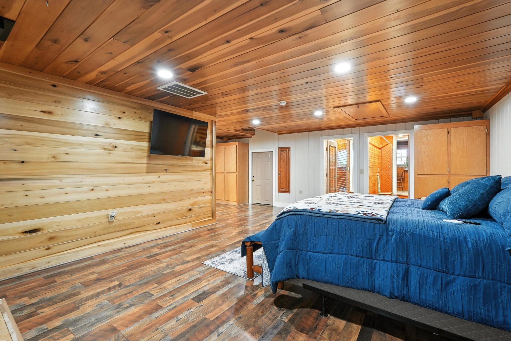 1880 Clydeton Road Waverly, TN 37185 - Photo 58 of 85 a bedroom with a bed and wooden floor