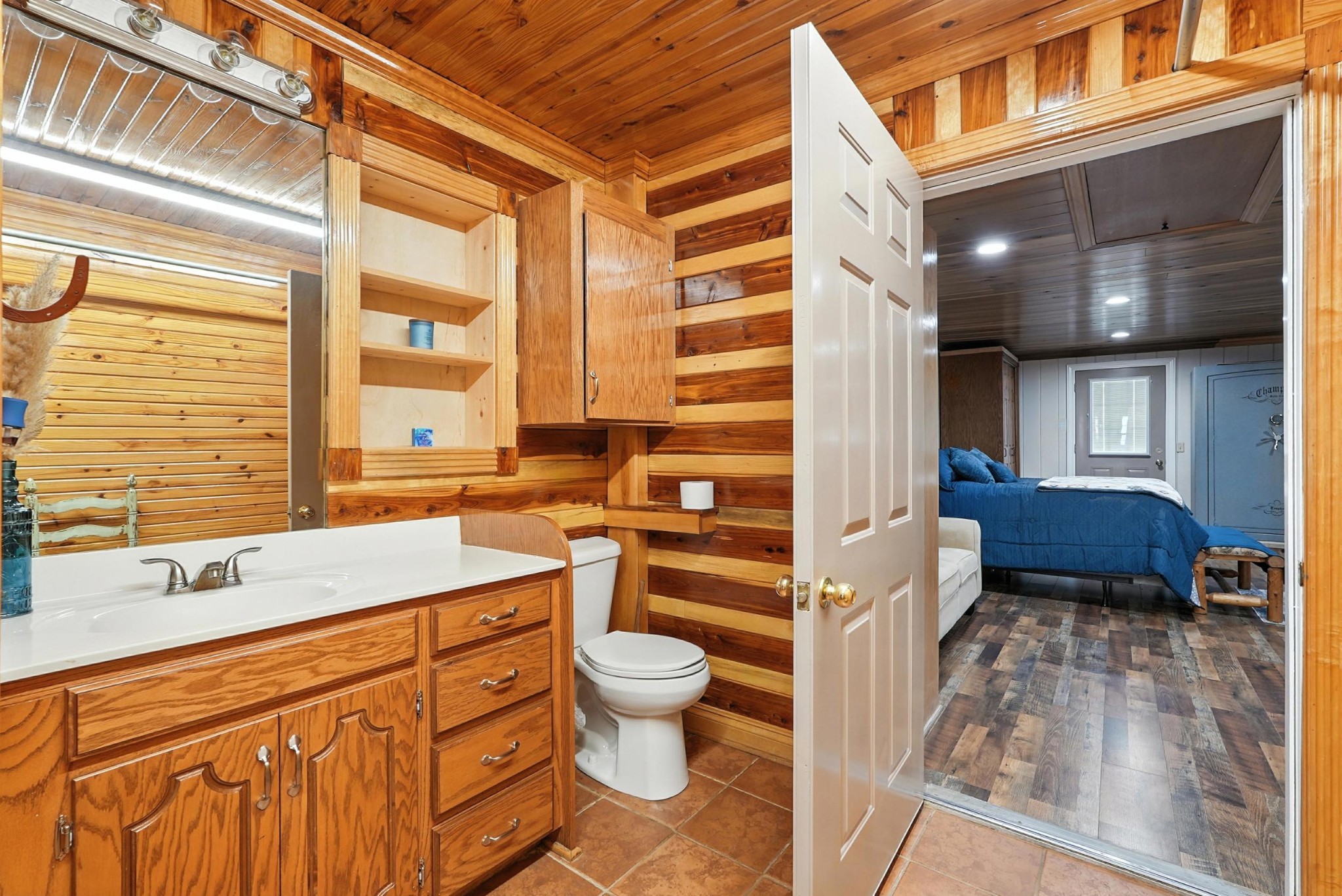 1880 Clydeton Road Waverly, TN 37185 - Photo 61 of 85 a bathroom with a sink a toilet and shower