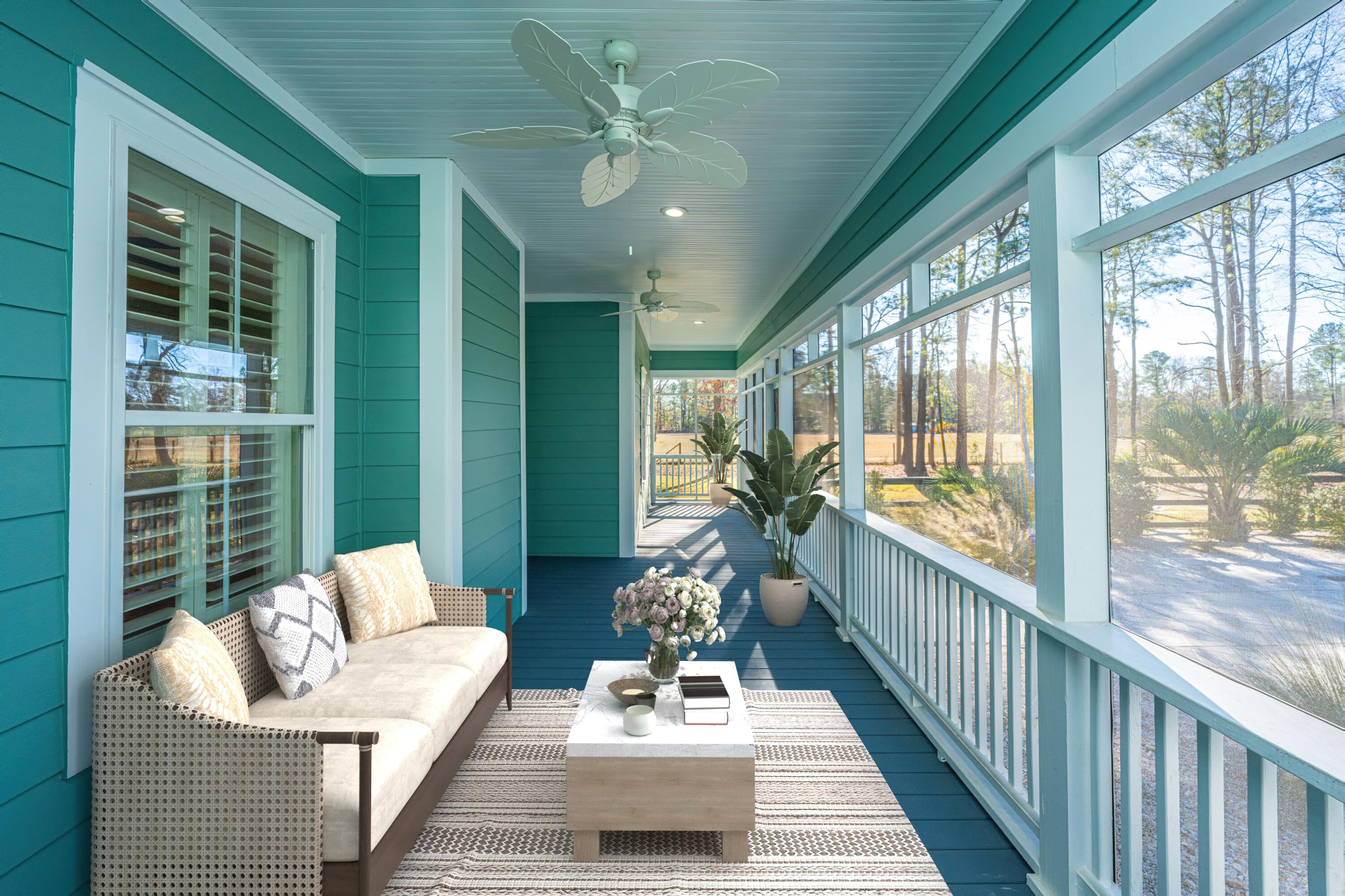 490 Cummings Chapel Road Ridgeville, SC 29472 - Photo 43 of 61 virtual screened porch