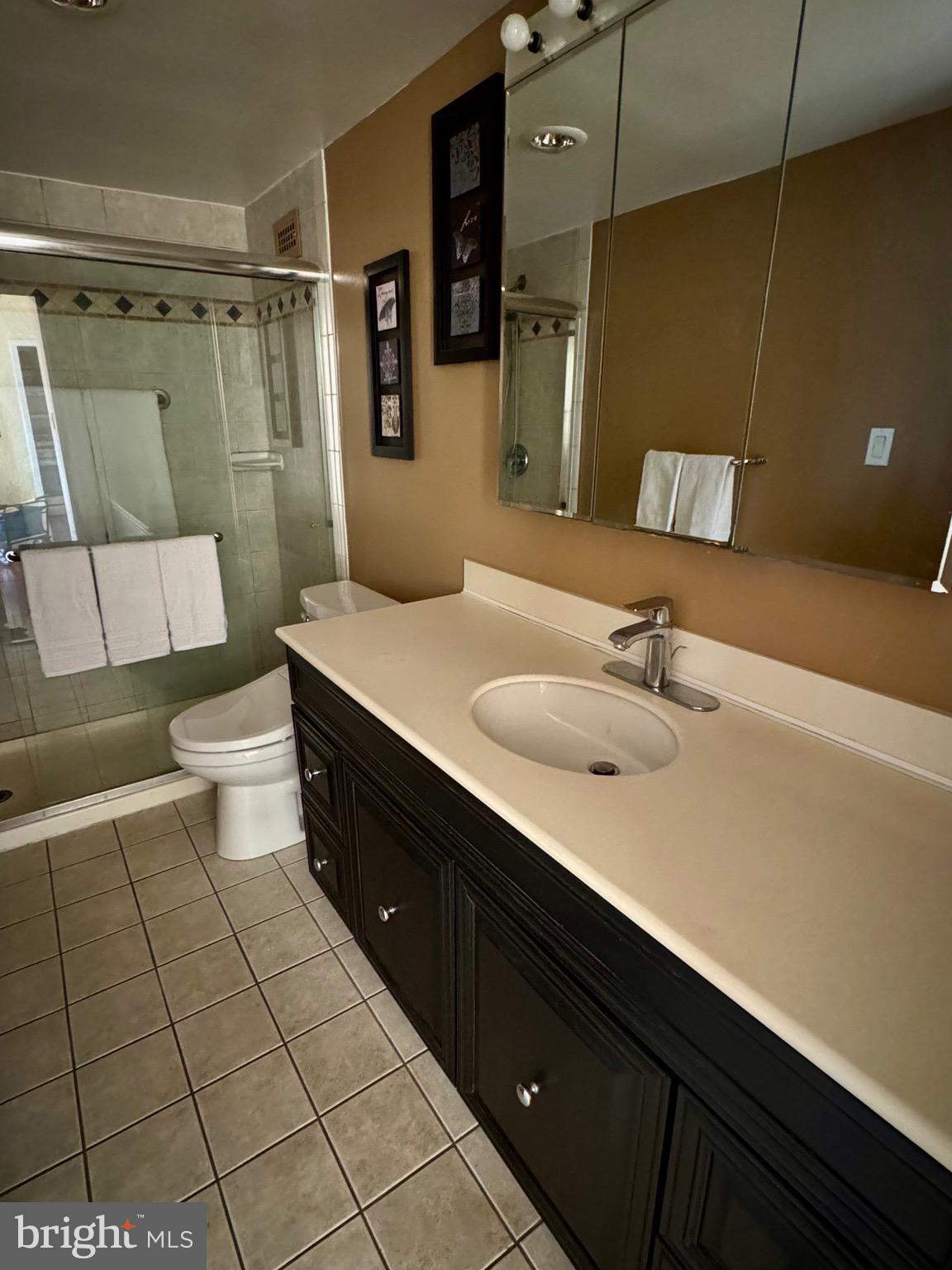 5225 Pooks Hill Road, Unit 1128S Bethesda, MD 20814 - Photo 61 of 61 a bathroom with a sink a toilet and shower