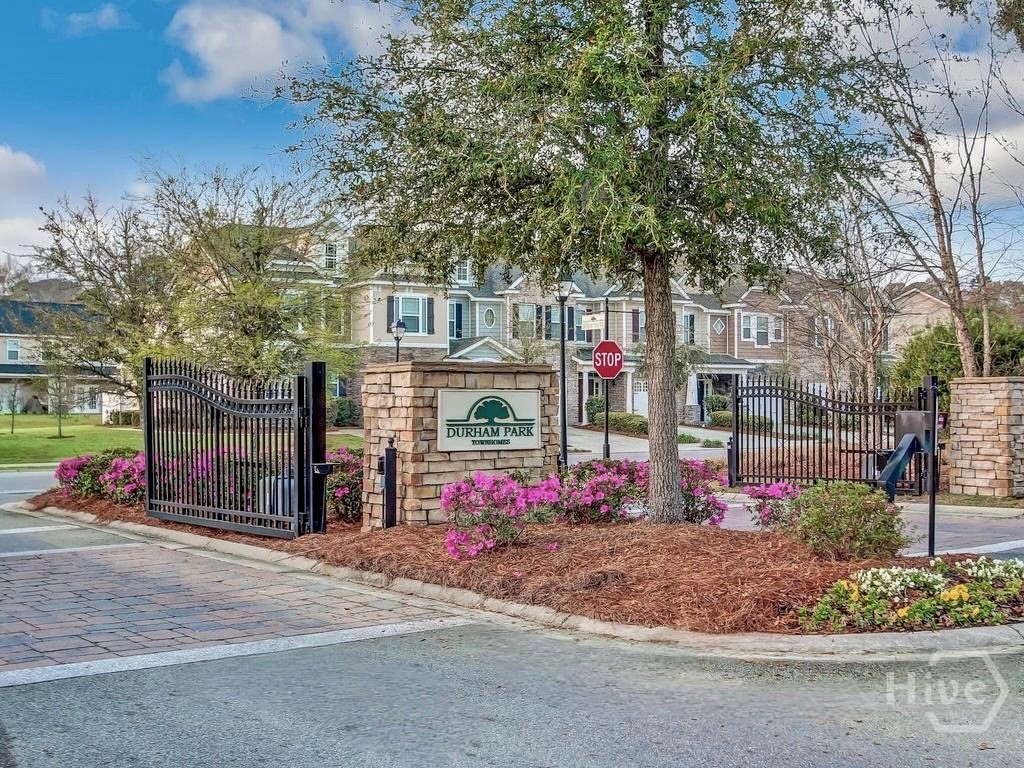 227 Durham Park Way Pooler, GA 31322 - Photo 23 of 31 Gated Entry to Durham Park