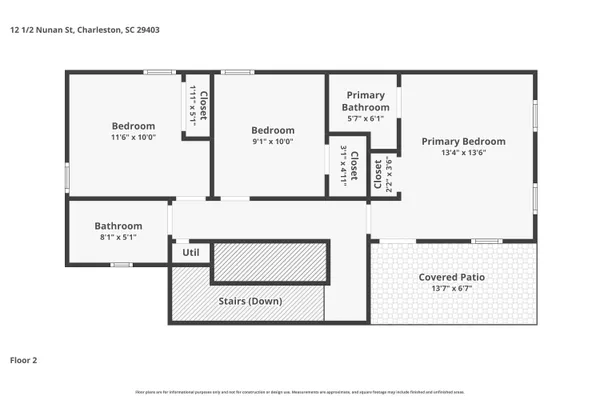 $4,100 | 12 1/2 Nunan Street, Charleston, SC 29403