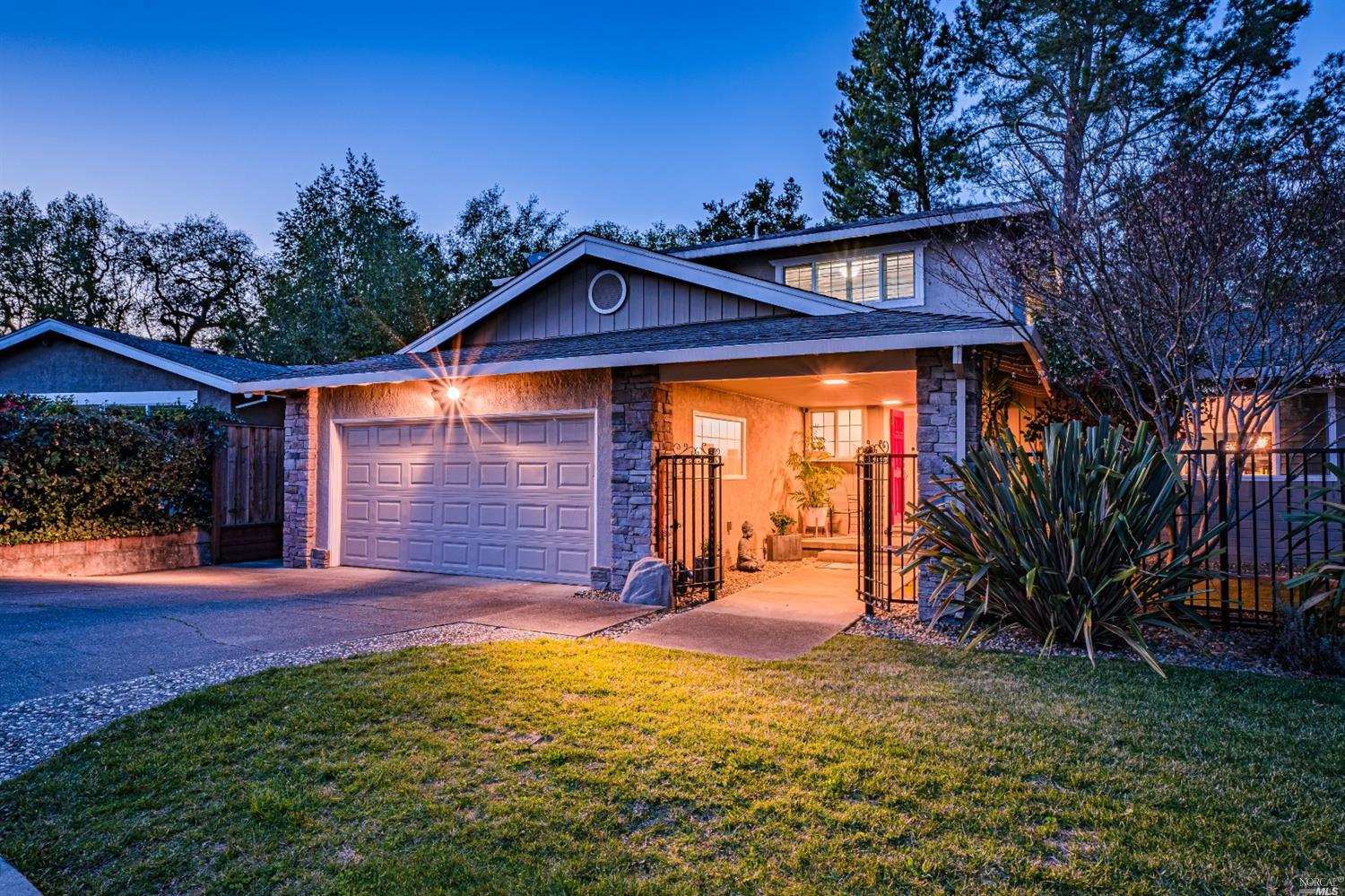 Centrally oriented on a 9,998 square foot lot and backing to open space, this fantastic home offers modern comforts and privacy.