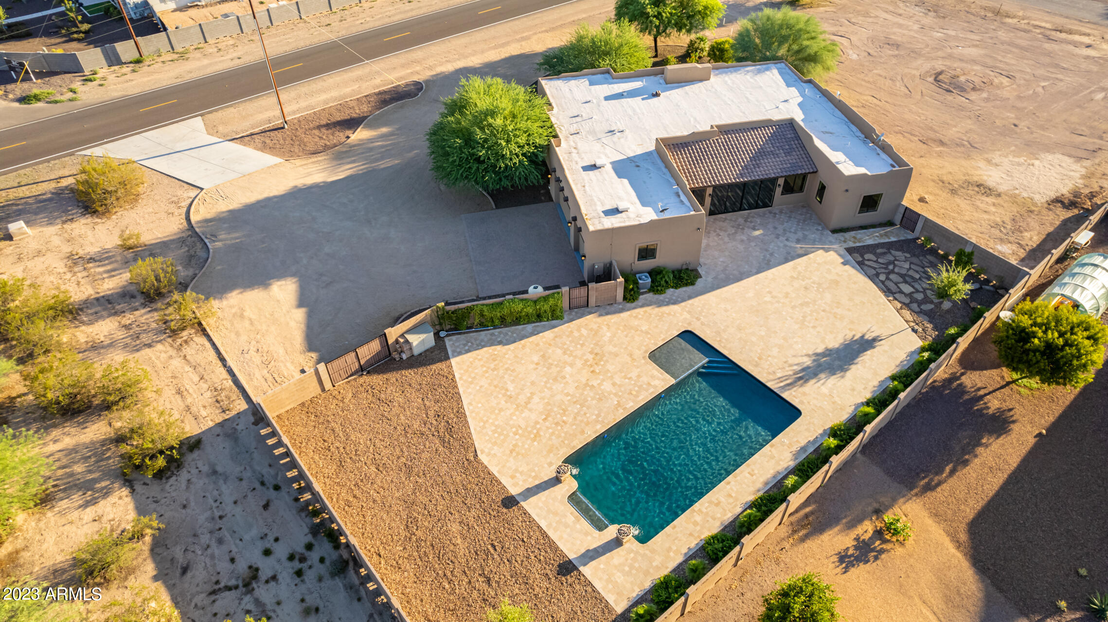 1024 West Cloud Road Phoenix, AZ 85086 - Photo 77 of 102 Backyard, Pool, Driveway