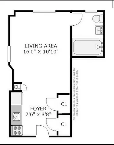 $2,750 | 504-510 West 110th Street, Unit 1G | Upper West Side