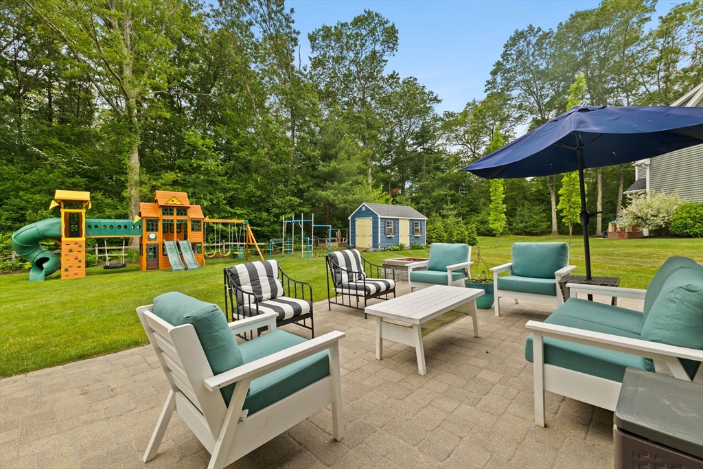 6 Jacoby Way Seekonk, MA 02771 - Photo 38 of 42 a view of a garden with furniture