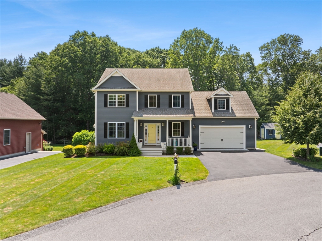 6 Jacoby Way Seekonk, MA 02771 - Photo 40 of 42 a view of a house with a yard patio and a small yard