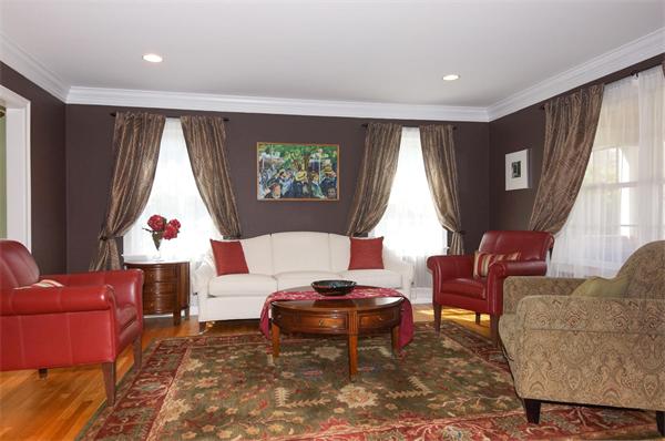 75 Deerfield Road Needham, MA 02492 - Photo 4 of 27 a living room with furniture and a window