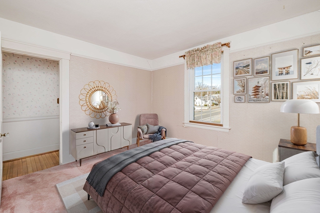 31 South Main Street Bellingham, MA 02019 - Photo 27 of 41 a bedroom with bed and wooden floor
