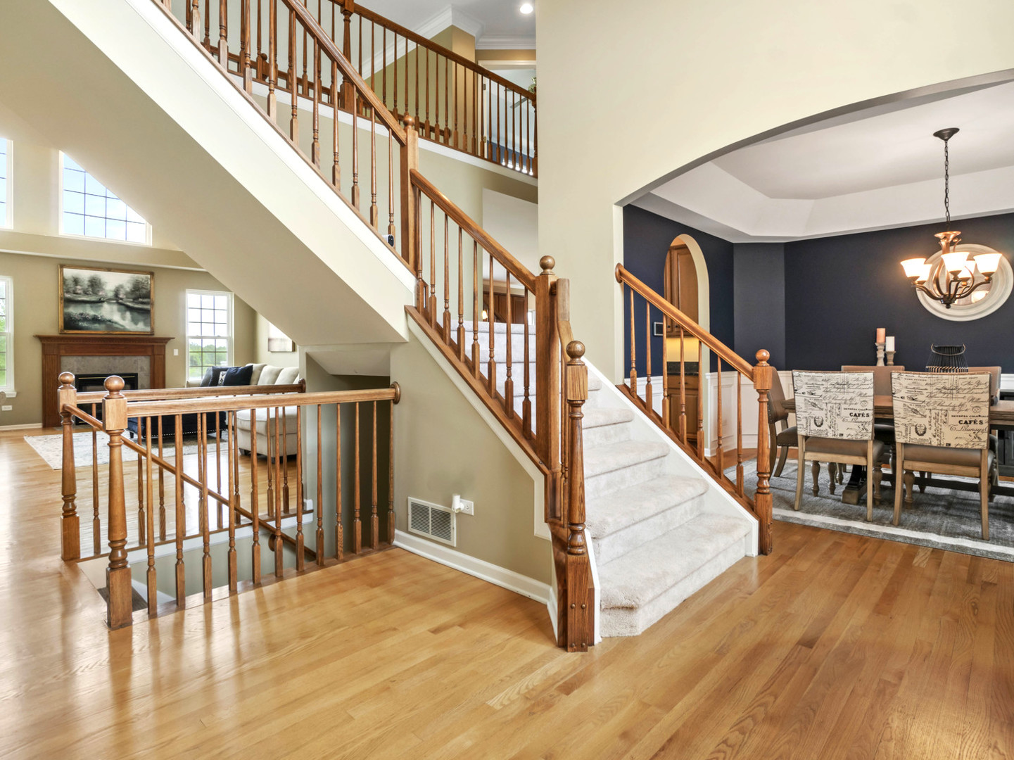18714 West Lazy Acre Road Lake Villa, IL 60046 - Photo 11 of 36 a view of entryway and hall with wooden floor