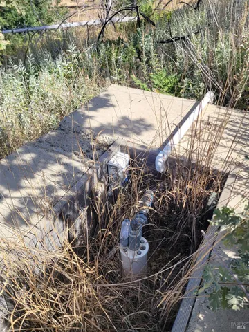 a view of outdoor space and garden