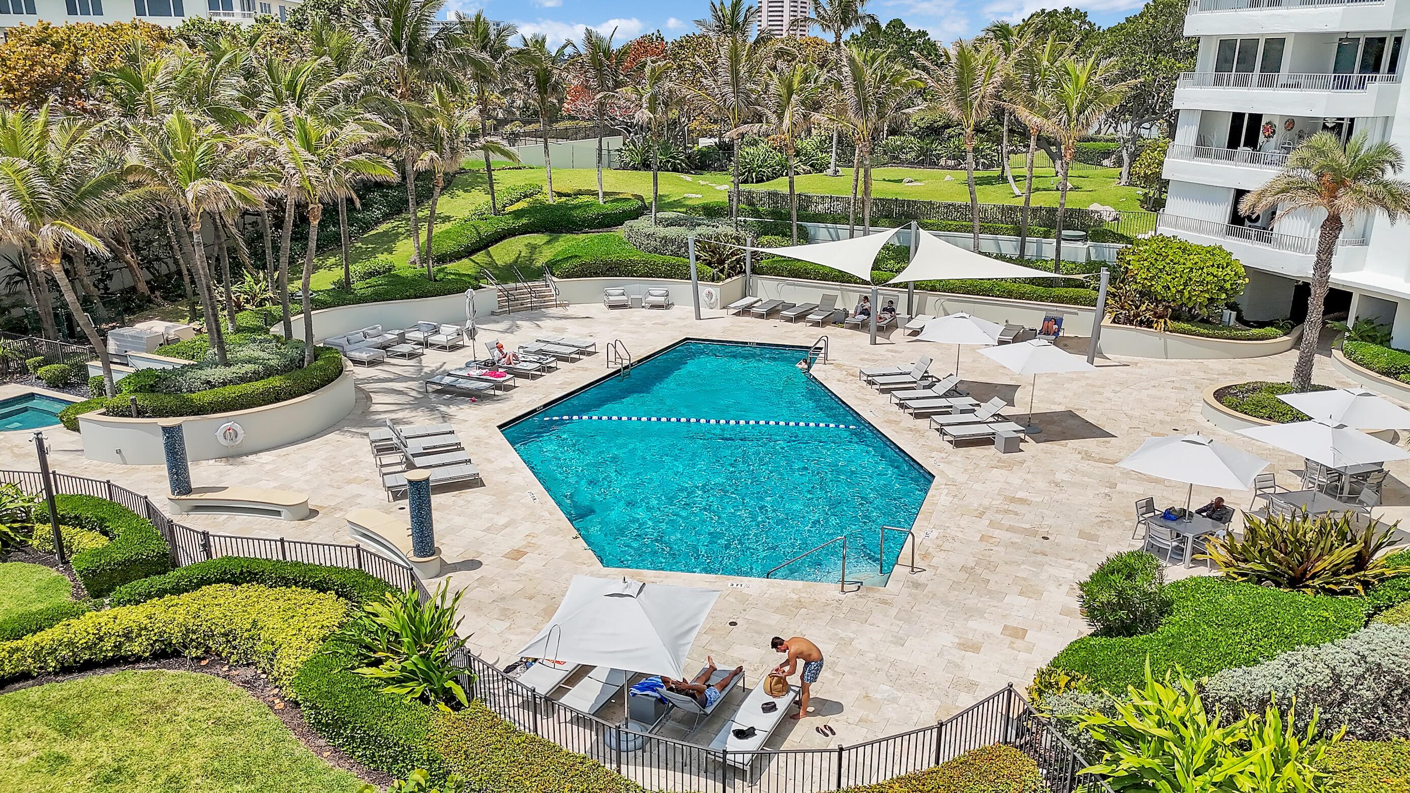 550 South Ocean Boulevard, Unit 403 Boca Raton, FL 33432 - Photo 44 of 66 South pool