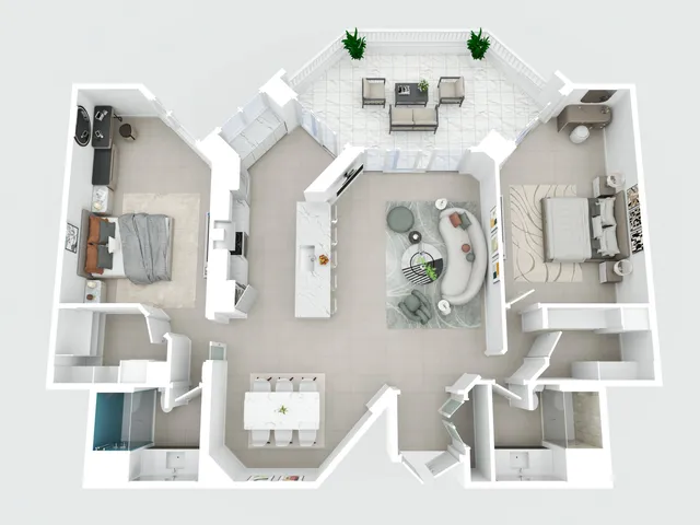 $1,650,000 | 550 South Ocean Boulevard, Unit 403, Boca Raton, FL 33432