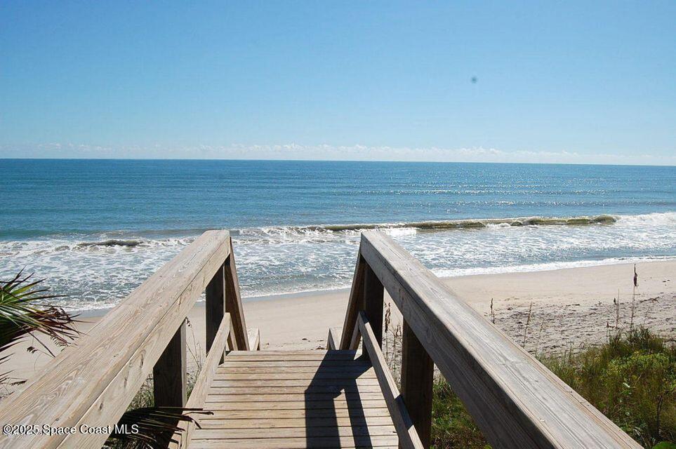 5357 Solway Drive Melbourne Beach, FL 32951 - Photo 28 of 31 a view of an ocean from a balcony