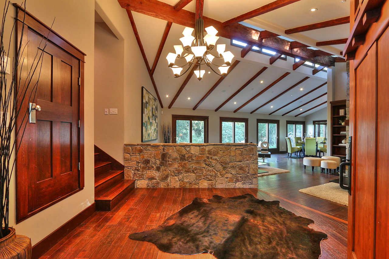 33 Montecito Road Woodside, CA 94062 - Photo 29 of 70 a view of swimming pool with seating area