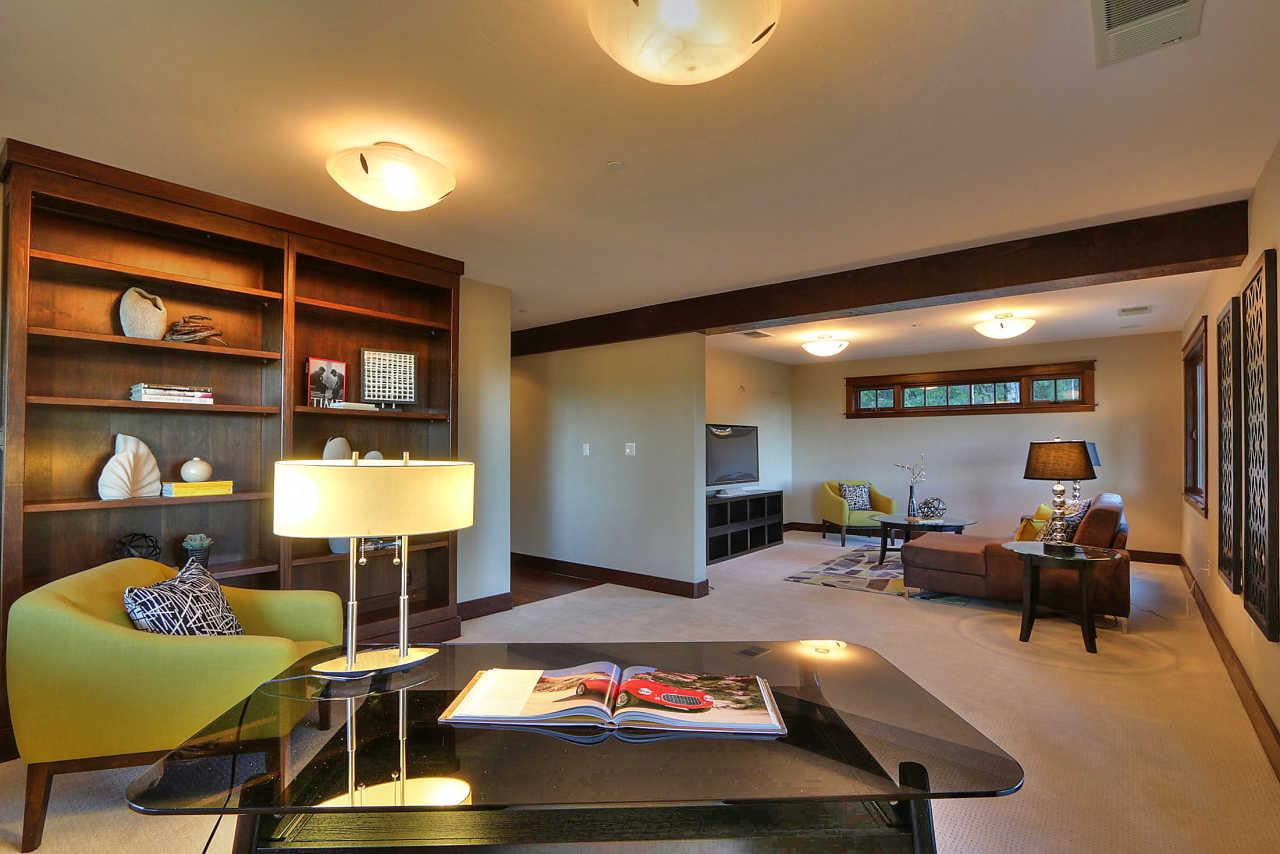 33 Montecito Road Woodside, CA 94062 - Photo 70 of 70 a living room with furniture and a table