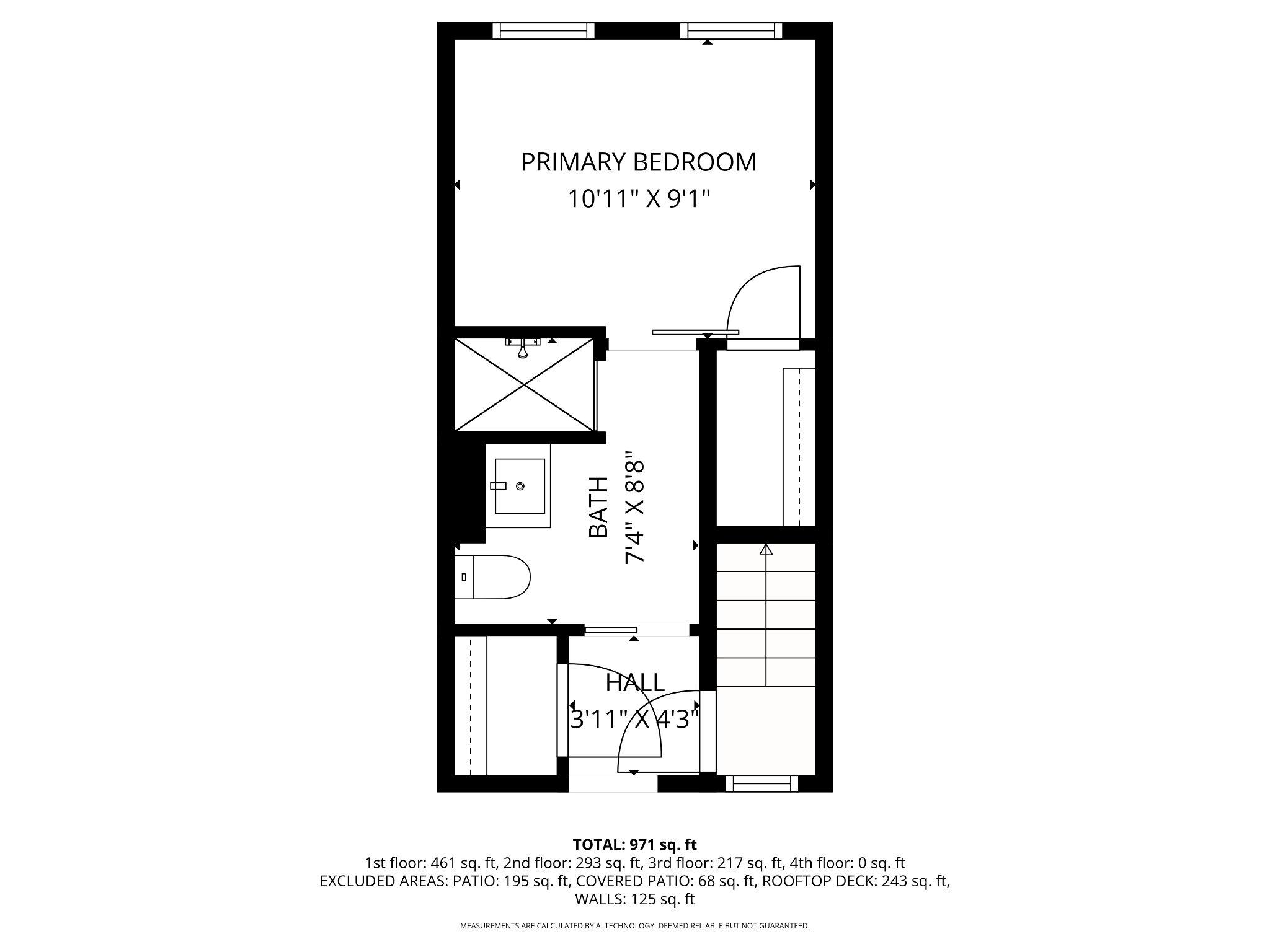 3134 Elliott Street Baltimore, MD 21224 - Photo 32 of 34 a picture of a floor plan
