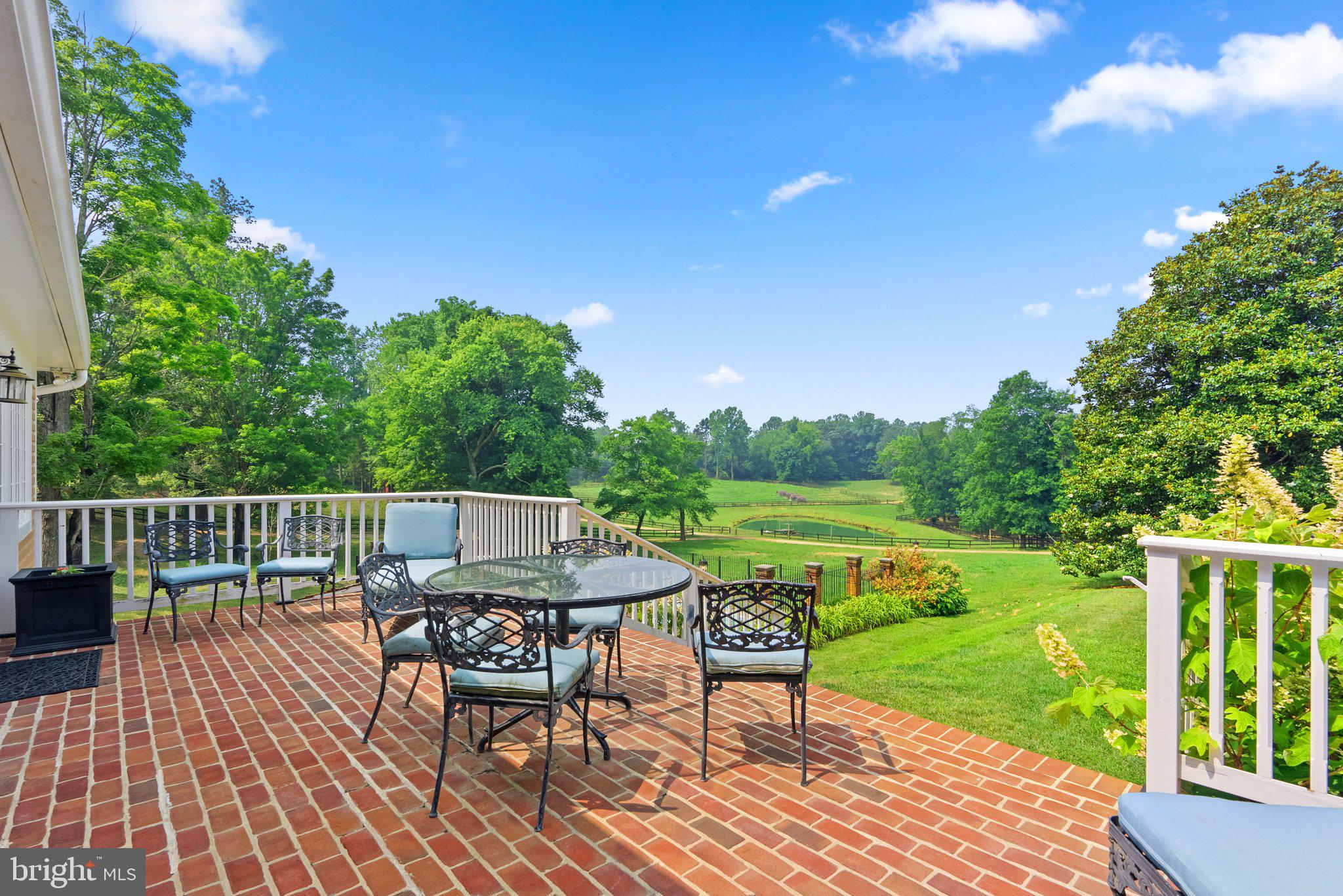 15407 Dr Bowen Road Aquasco, MD 20608 - Photo 53 of 89 a view of a chairs and table on the wooden deck