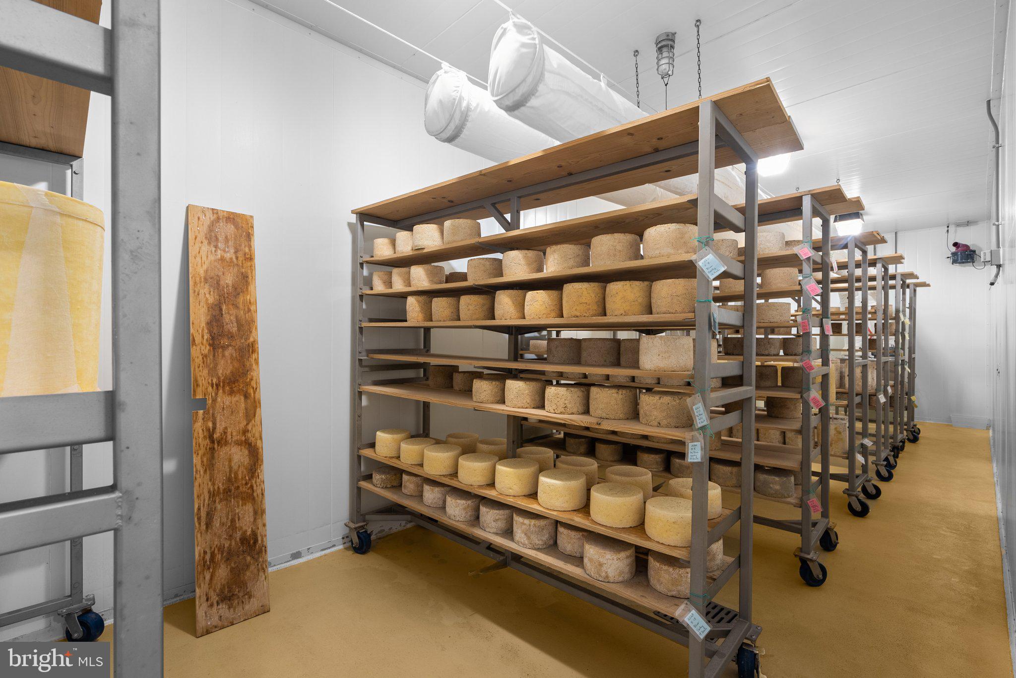 15407 Dr Bowen Road Aquasco, MD 20608 - Photo 70 of 89 Aging room with award-winning artisan cheese
