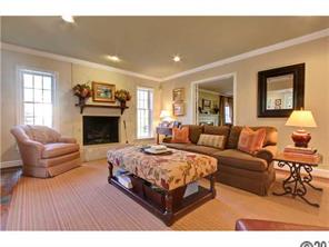 3101 Ferncliff Road Charlotte, NC 28211 - Photo 7 of 16 a living room with furniture and a fireplace